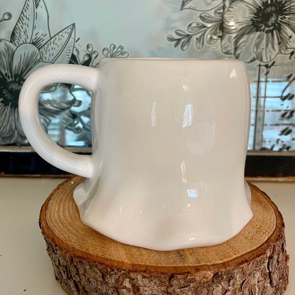 NEW Cobwebs & Cauldrons Nerdy Ghost Reading Boogerton A Ghostly Affair Mug - Picture 2 of 2